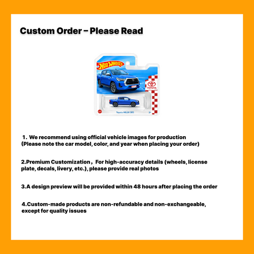 Custom Order- Please Read